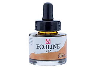 Ecoline Liquid Watercolor 30mL Pipette Jar Yellow Ochre
