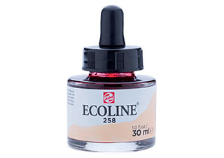 Ecoline Liquid Watercolor 30mL Pipette Jar Apricot