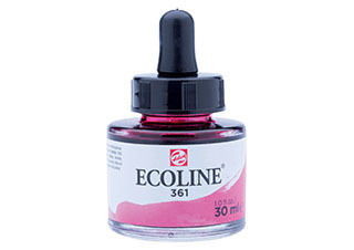 Ecoline Liquid Watercolor 30mL Pipette Jar Light Rose