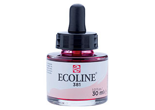 Ecoline Liquid Watercolor 30mL Pipette Jar Pastel Red