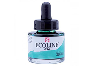 Ecoline Liquid Watercolor 30mL Pipette Jar Fir Green
