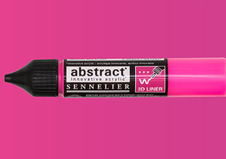 Sennelier Abstract Acrylic Liner 27ml Fluorescent Pink