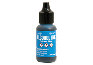 Ranger Tim Holtz Alcohol Ink 1/2oz Sailboat Blue