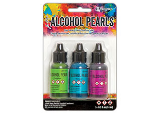 Ranger Tim Holtz Alcohol Ink Kit 2 Pearls 3 Pack