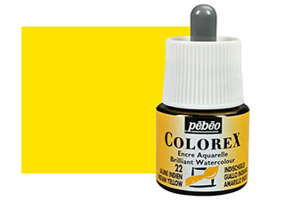Pebeo Colorex Watercolor Ink 45mL Indian Yellow