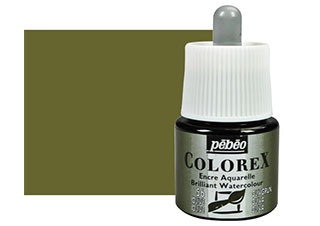 Pebeo Colorex Watercolor Ink 45mL Olive