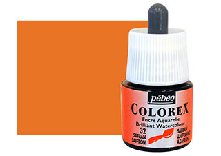 Pebeo Colorex Watercolor Ink 45mL Saffron