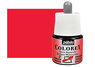 Pebeo Colorex Watercolor Ink 45mL Vermillion