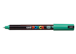 POSCA Paint Marker PC-1MR Extra (Ultra) Fine Green