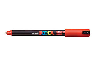 POSCA Paint Marker PC-1MR Extra (Ultra) Fine Red