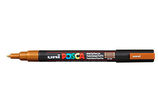 POSCA Paint Marker PC-3M Fine Bronze