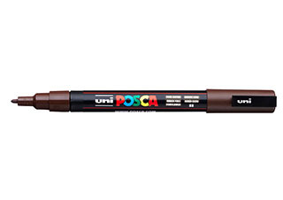 POSCA Paint Marker PC-3M Fine Dark Brown