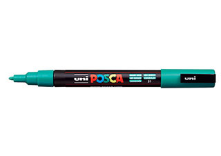 POSCA Paint Marker PC-3M Fine Emerald Green