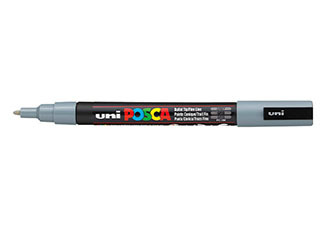 POSCA Paint Marker PC-3M Fine Grey