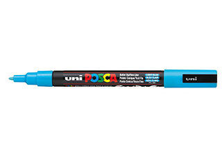 POSCA Paint Marker PC-3M Fine Light Blue