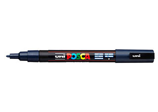 POSCA Paint Marker PC-3M Fine Navy Blue