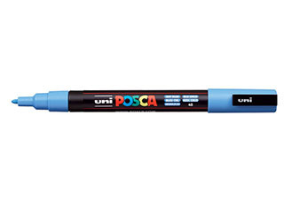 POSCA Paint Marker PC-3M Fine Sky Blue