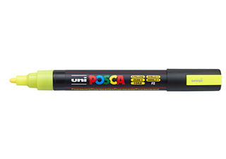 POSCA Paint Marker PC-5M Medium Fluorescent Yellow