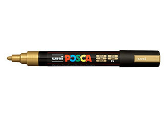 POSCA Paint Marker PC-5M Medium Gold