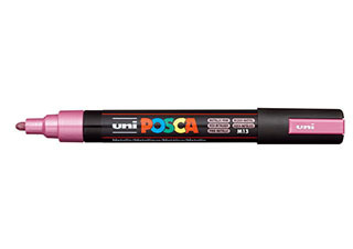 POSCA Paint Marker PC-5M Medium Metallic Pink