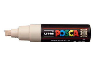 POSCA Paint Marker PC-8K Broad Chisel Beige