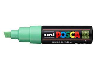 POSCA Paint Marker PC-8K Broad Chisel Light Green