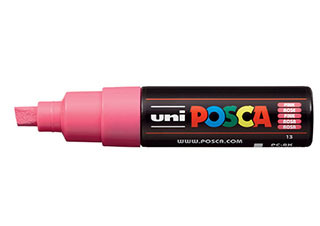 POSCA Paint Marker PC-8K Broad Chisel Pink