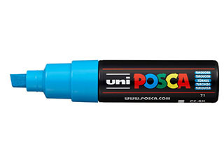 POSCA Paint Marker PC-8K Broad Chisel Turquoise