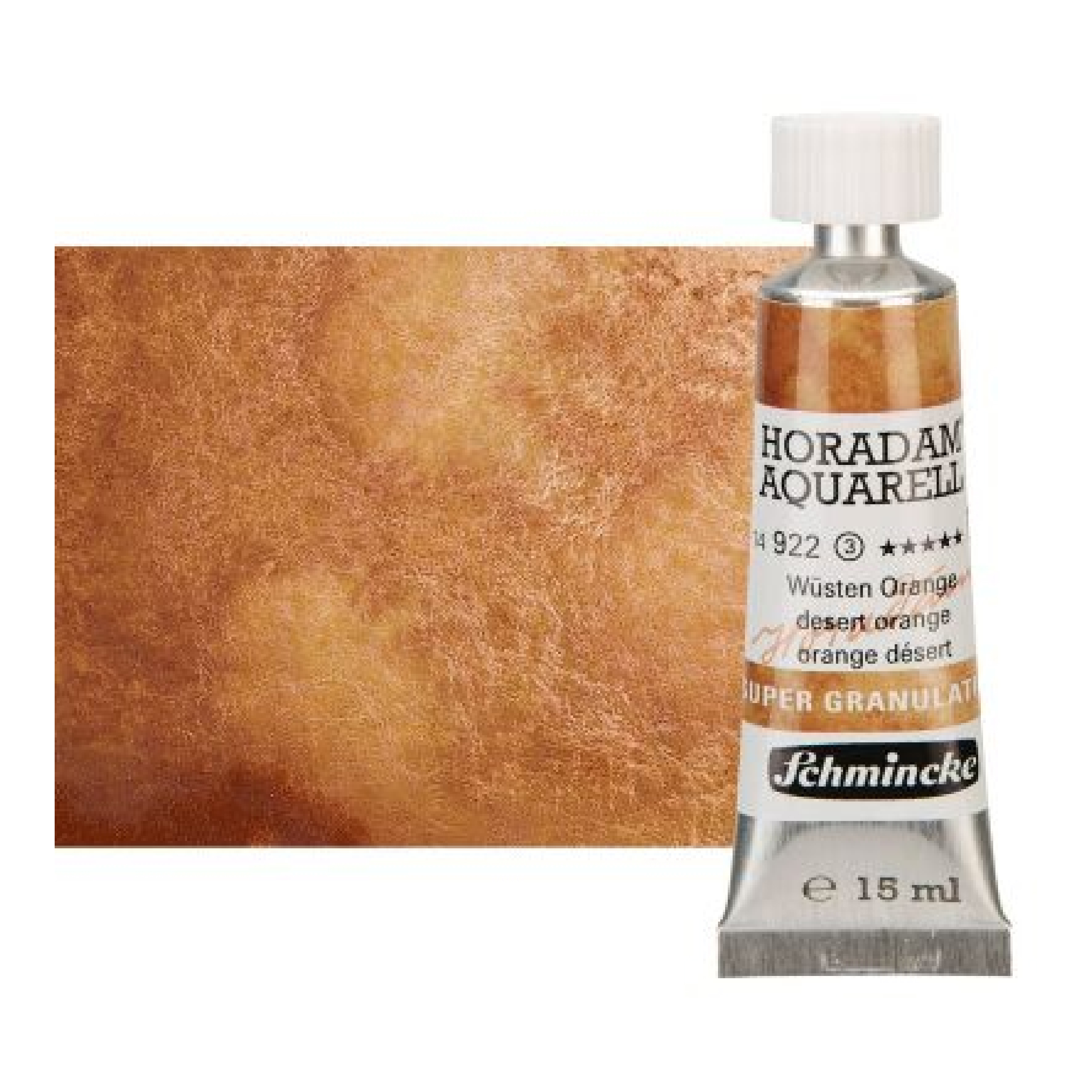 Schmincke Horadam Super Granulating Watercolor 15ml Desert Orange