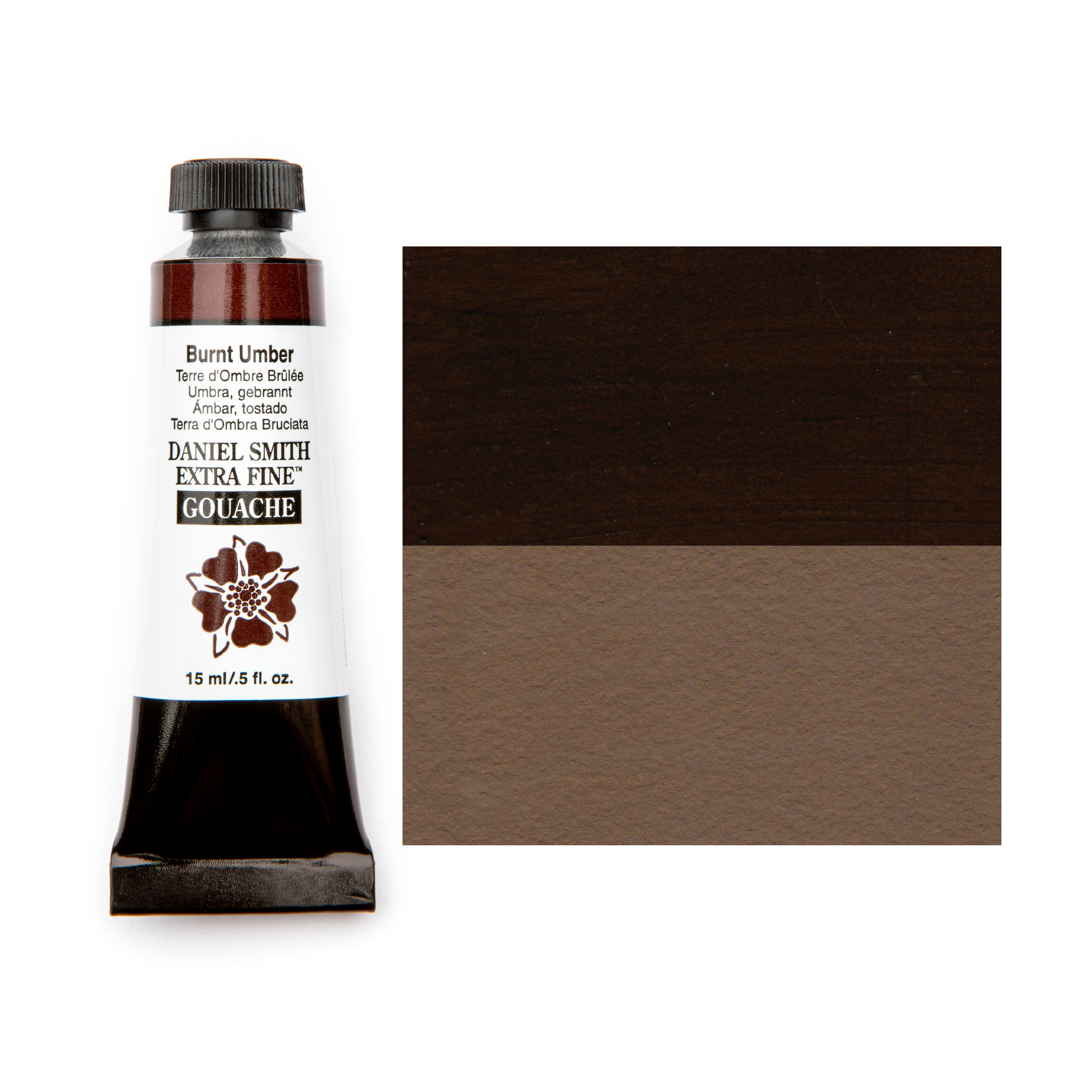 Daniel Smith Gouache 15ml Burnt Umber