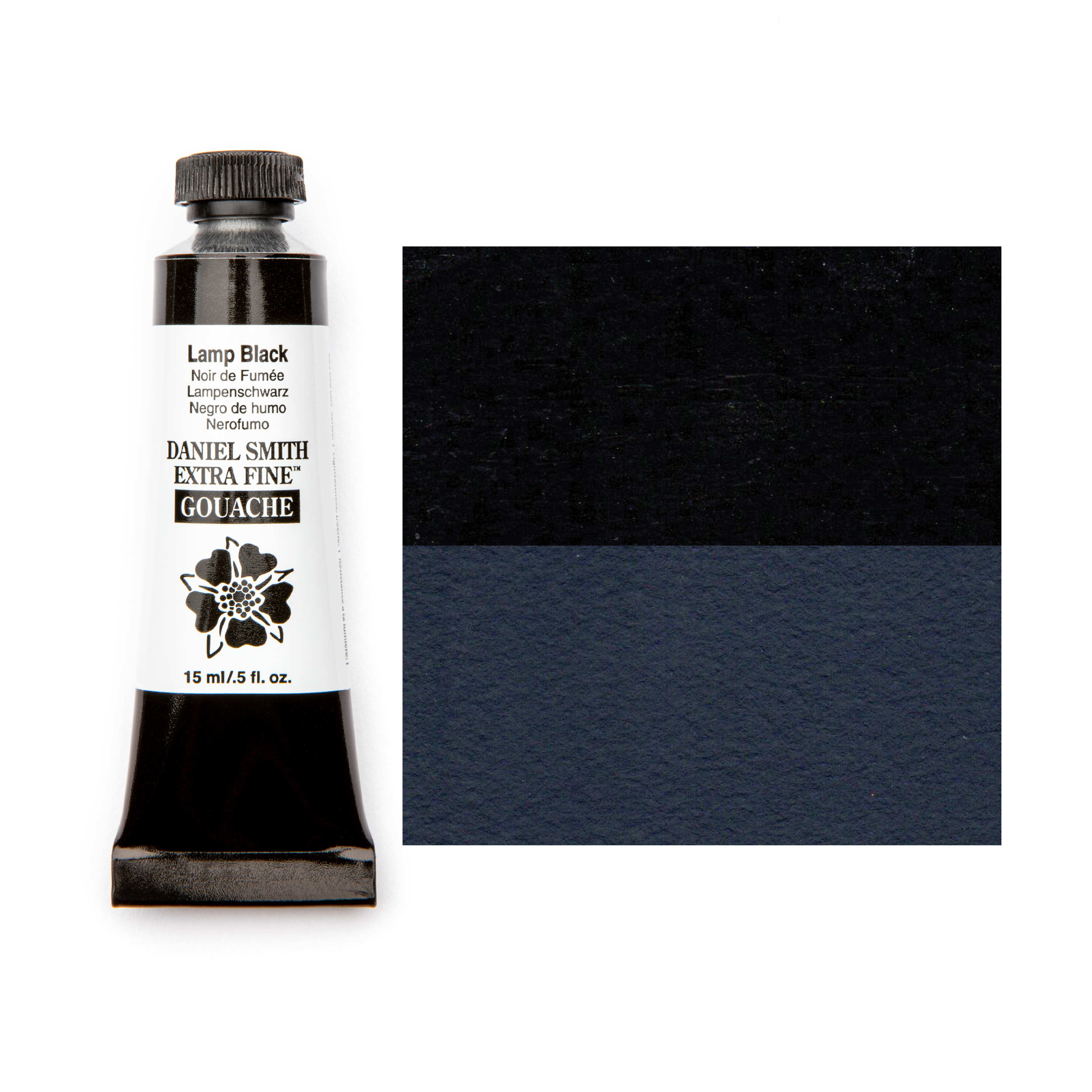 Daniel Smith Gouache 15ml Lamp Black