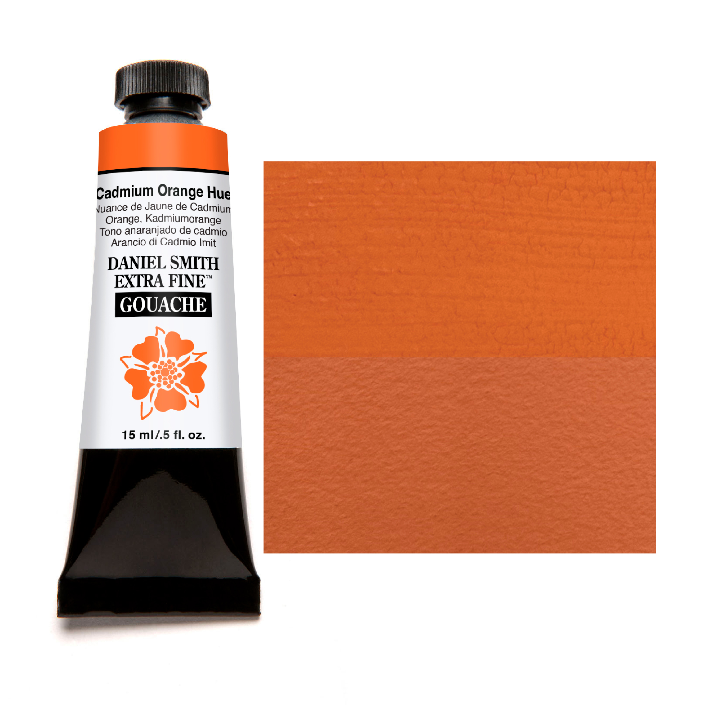 Daniel Smith Extra Fine Gouache 15 ml Cadmium Orange Hue