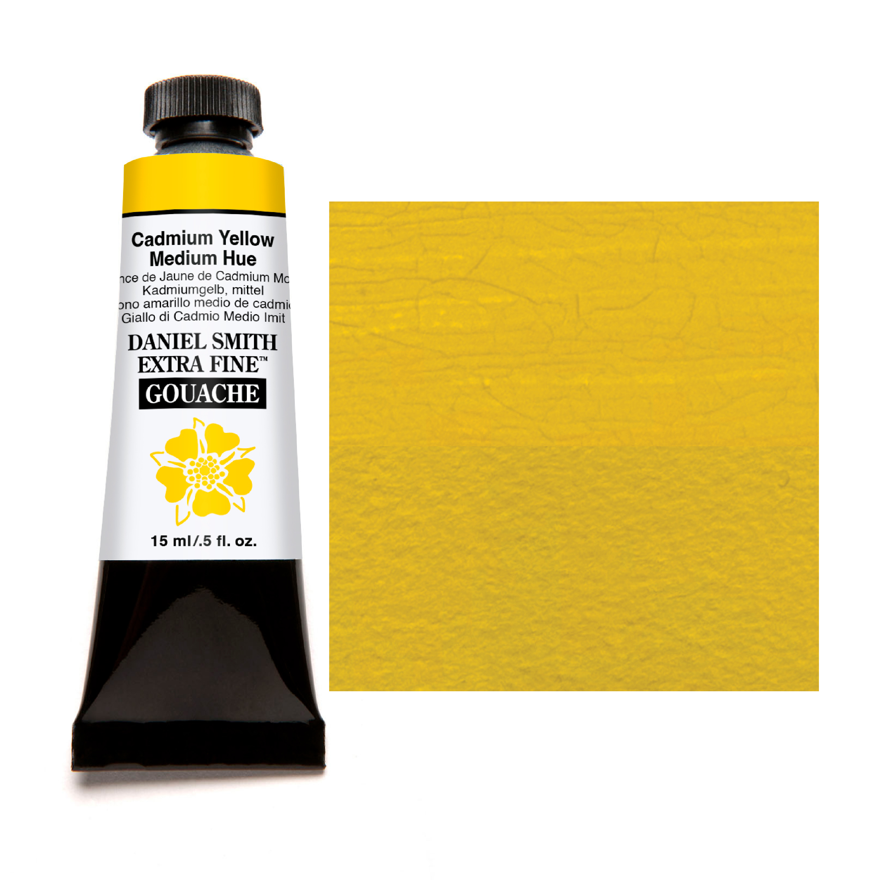 Daniel Smith Extra Fine Gouache 15 ml Cadmium Yellow Medium Hue