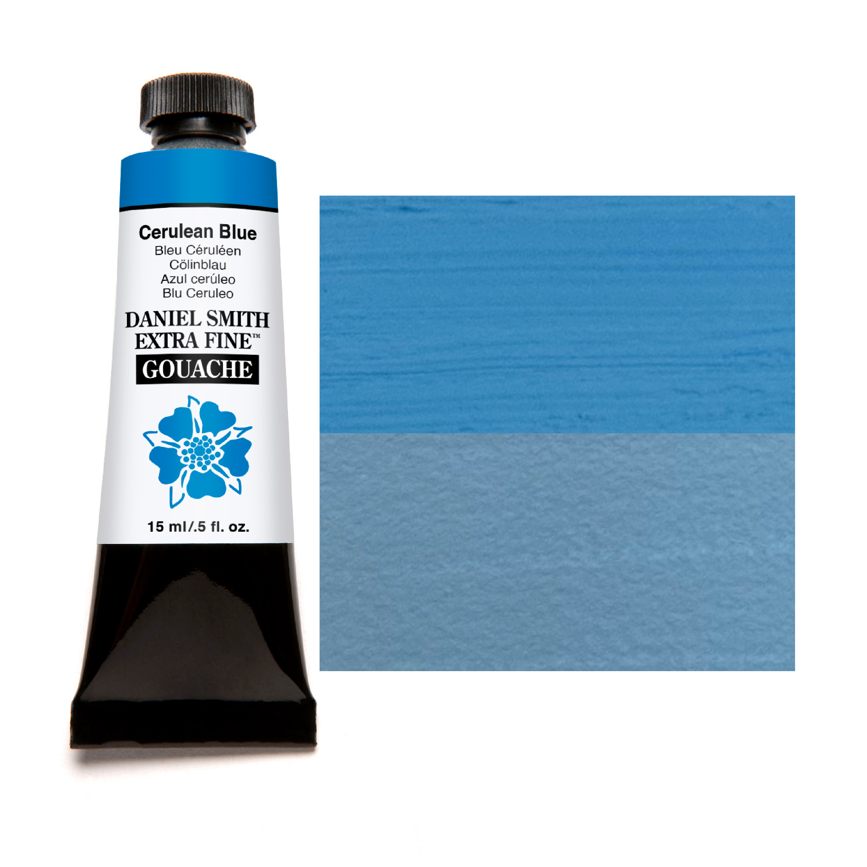 Daniel Smith Extra Fine Gouache 15 ml Cerulean Blue