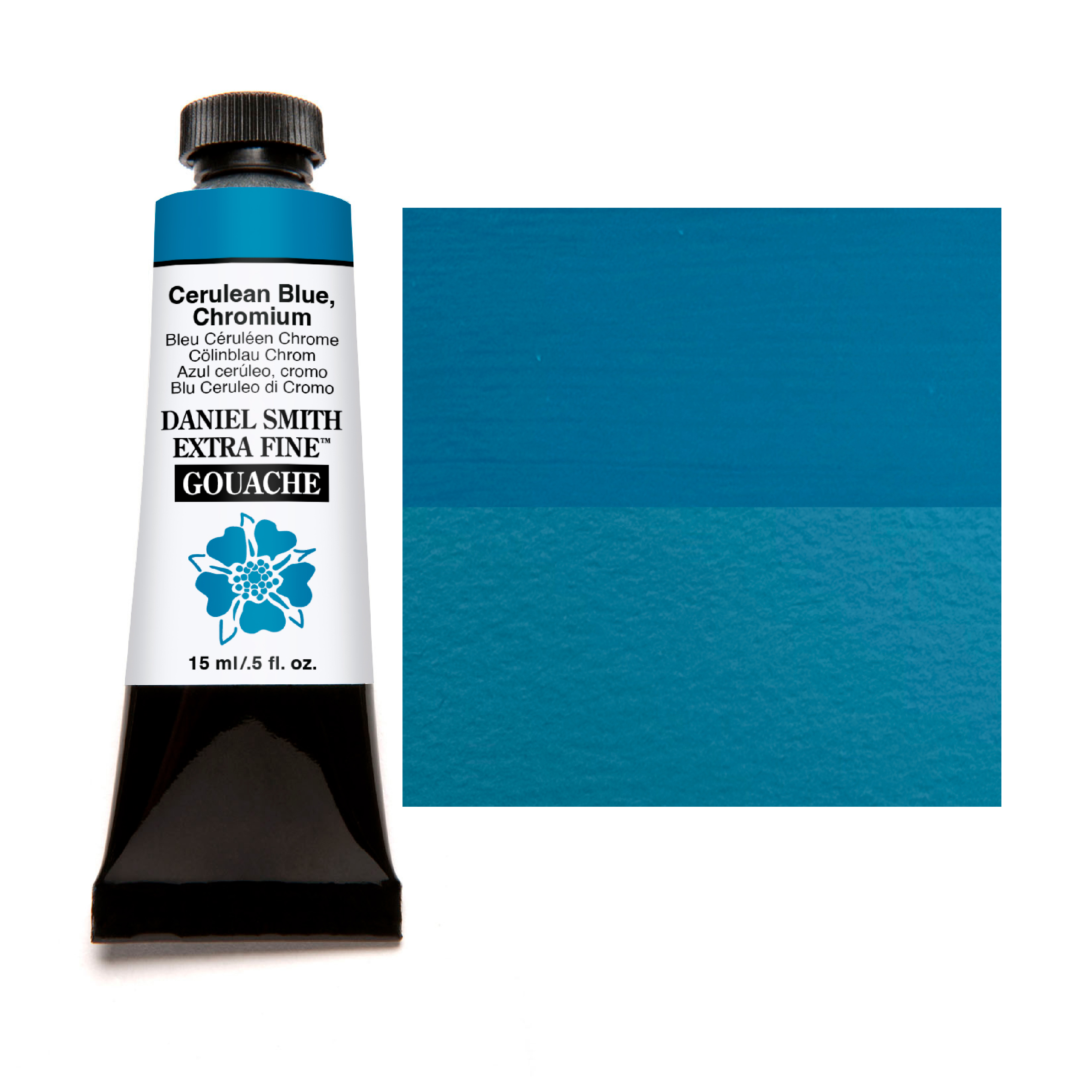 Daniel Smith Extra Fine Gouache 15 ml Chromium Cerulean Blue