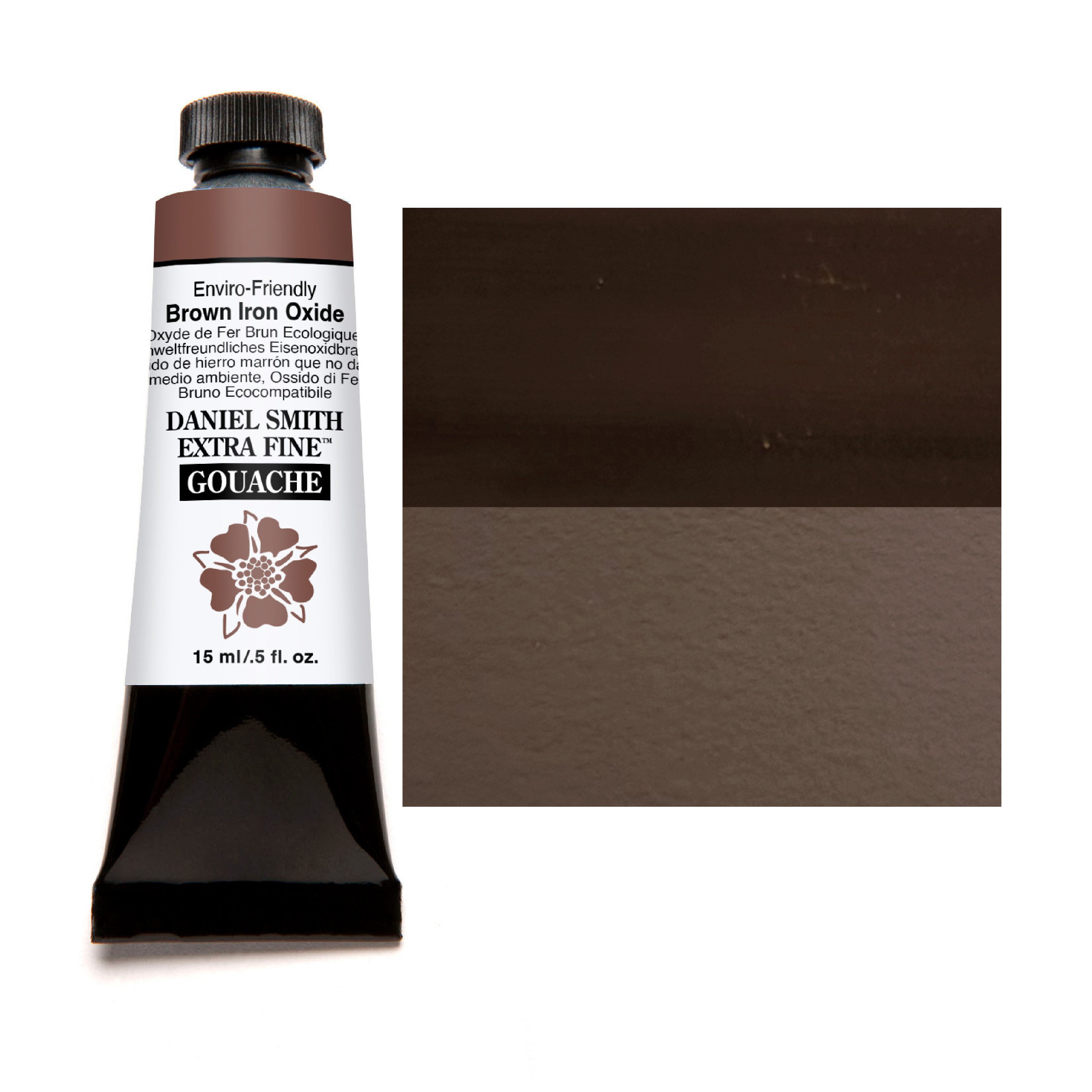 Daniel Smith Extra Fine Gouache 15 ml E-F Brown Iron Oxide