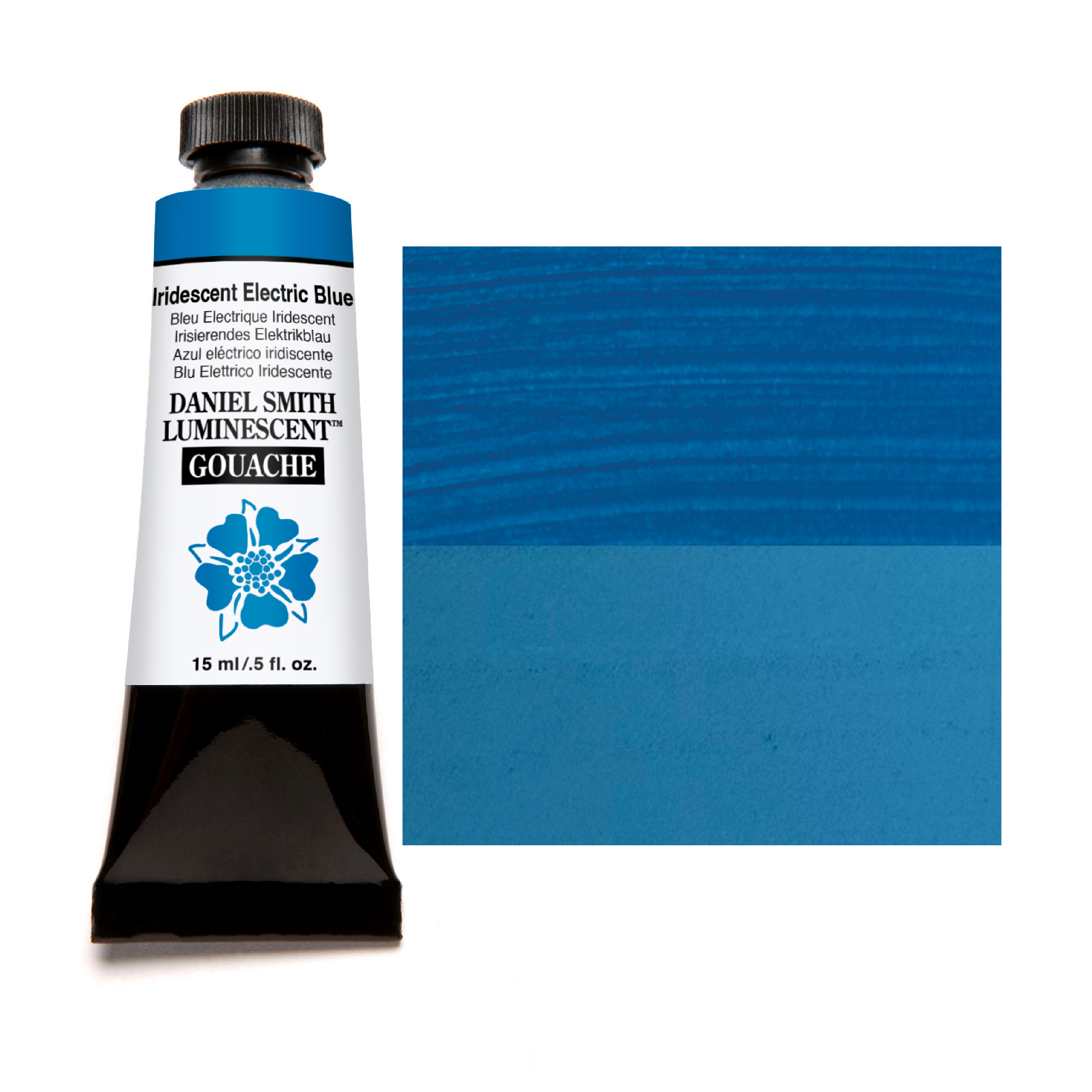 Daniel Smith Extra Fine Gouache 15 ml Iridescent Electric Blue