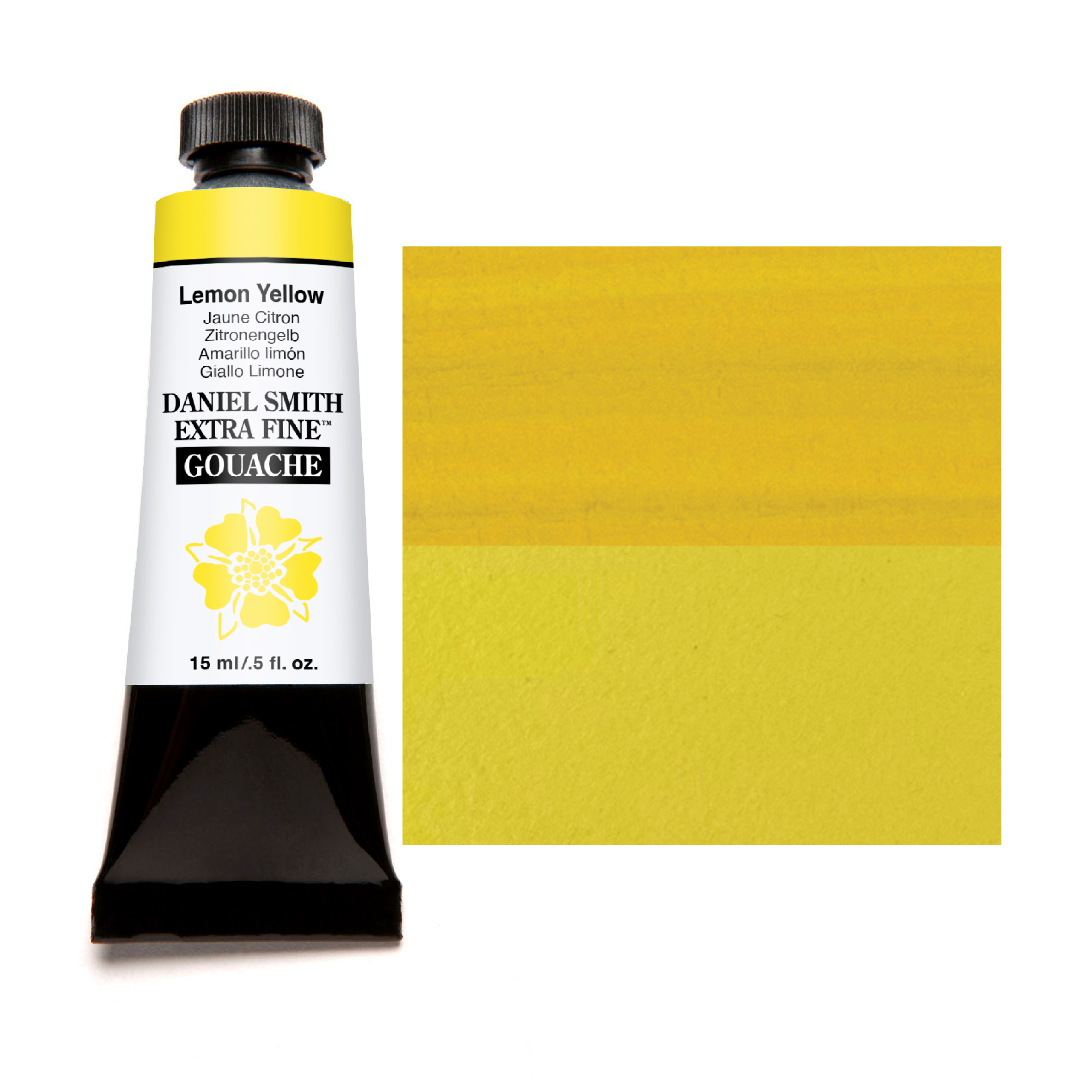 Daniel Smith Extra Fine Gouache 15 ml Lemon Yellow