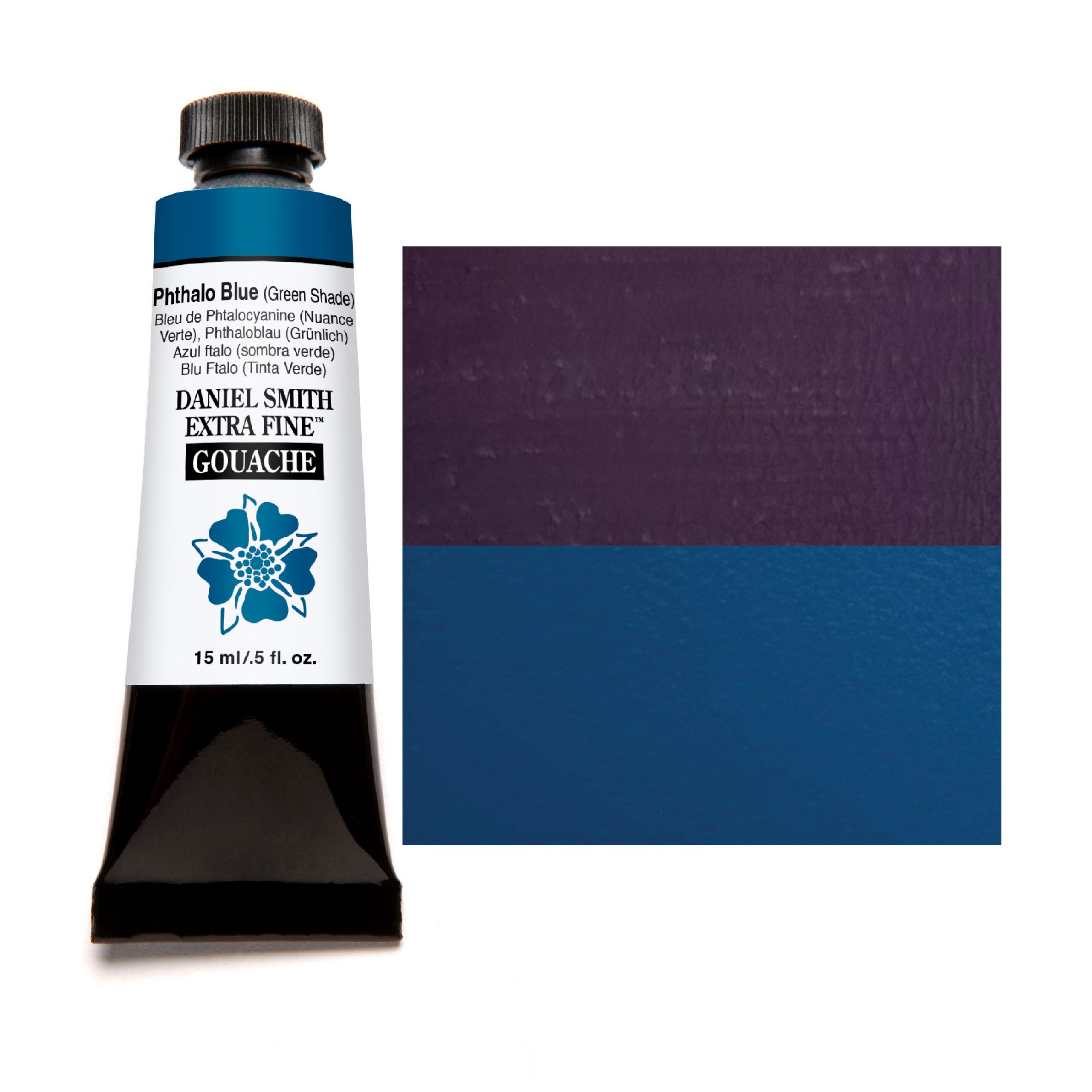 Daniel Smith Extra Fine Gouache 15 ml Phthalo Blue (Green Shade)