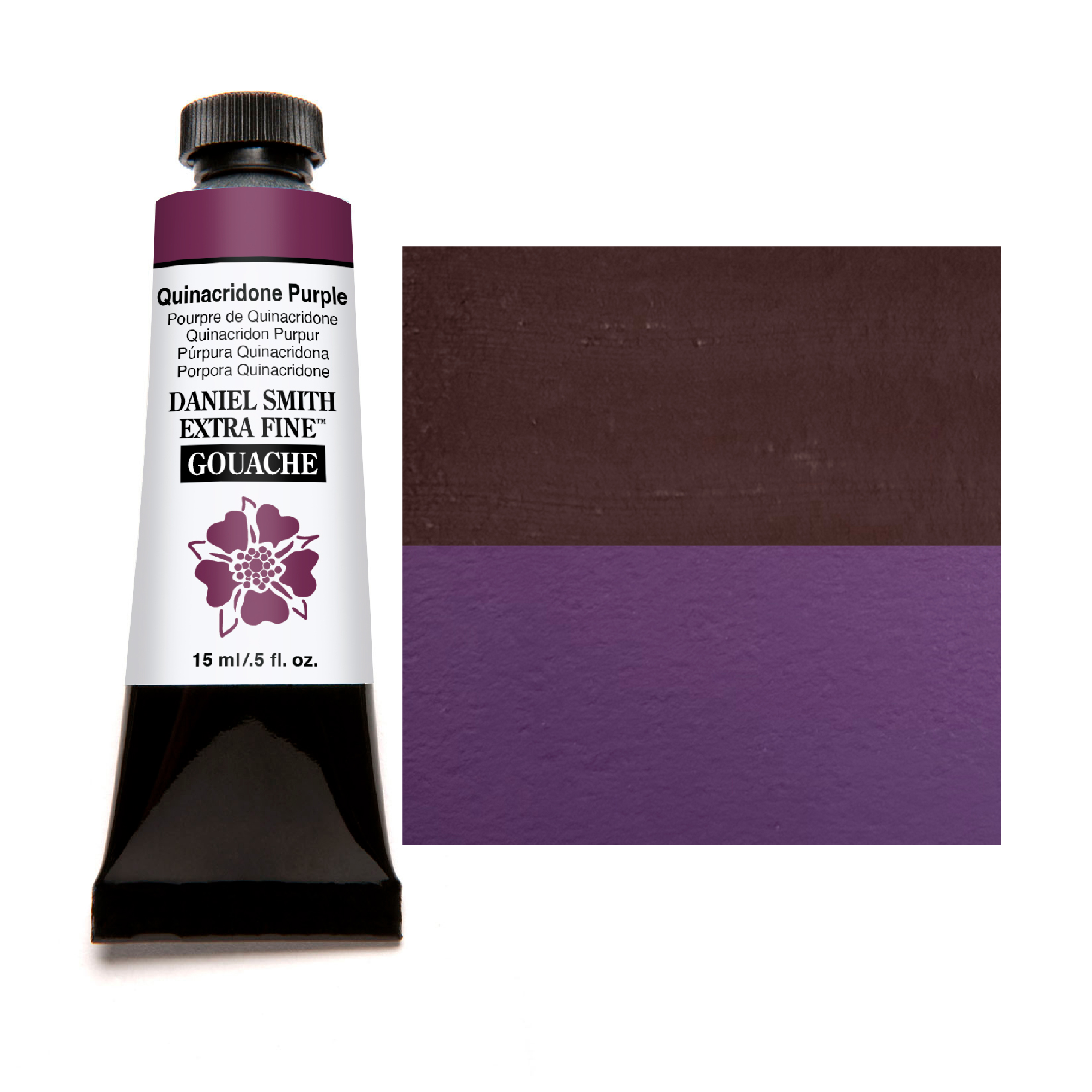 Daniel Smith Extra Fine Gouache 15 ml Quinacridone Purple