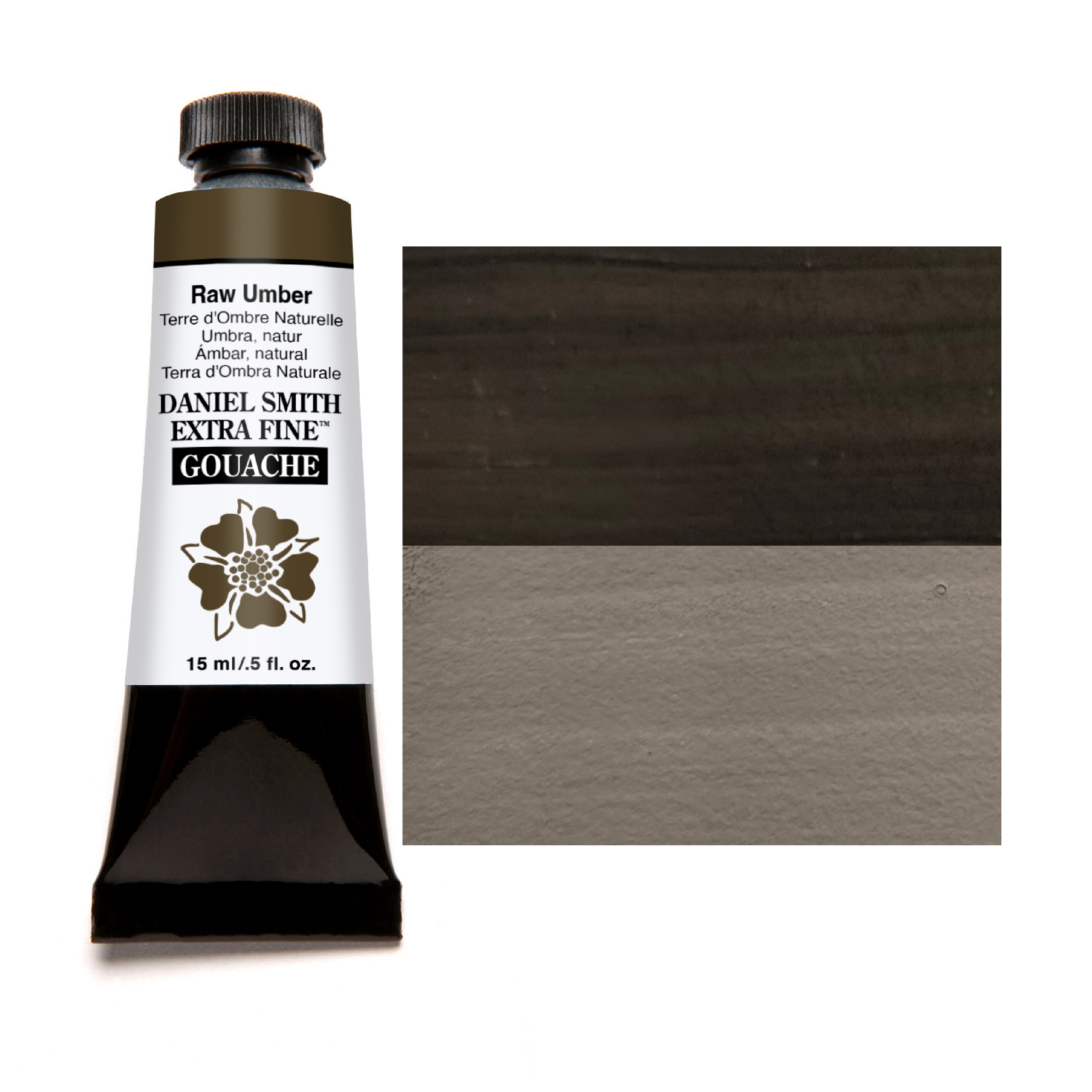 Daniel Smith Extra Fine Gouache 15 ml Raw Umber