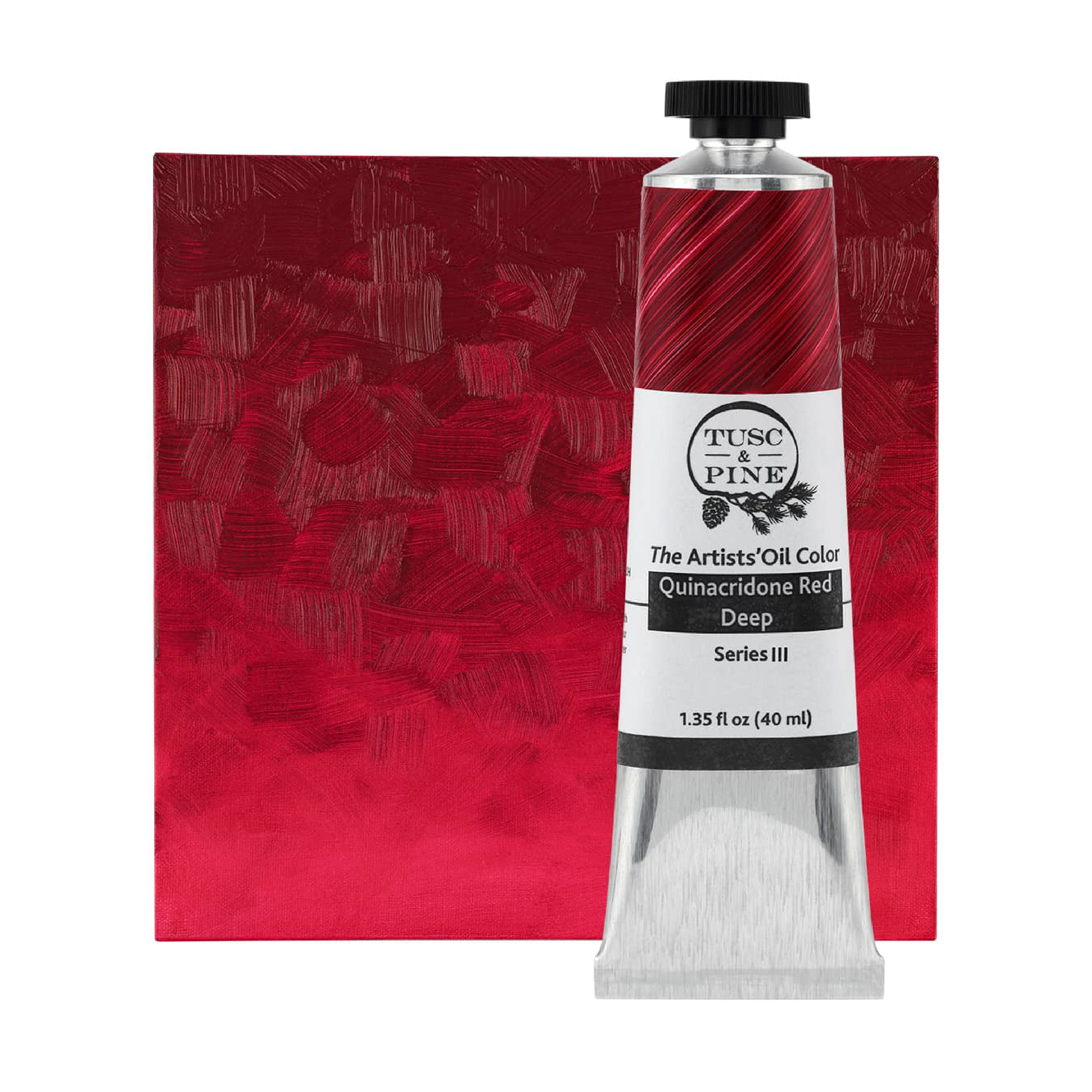 Tusc & Pine Oil Color 40ml Quinacridone Red Deep