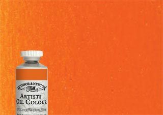 Winsor Newton Artist Oil Cadmium Orange 37ml Tube