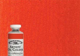 Winsor Newton Artist Oil Cadmium Scarlet 37ml Tube