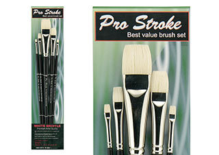 Prostroke Bristle Bright Brushes Value Set