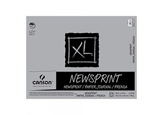 Canson XL Rough Newsprint Pad 24x36 (100 Sheets)
