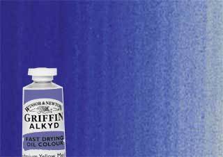 W&n Griffin Alkyd Oil Colour 37ml Tube French Ultramarine