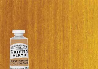 W&n Griffin Alkyd Oil Colour 37ml Tube Raw Sienna