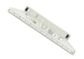 Acurit 12 inch Rolling Transparent Ruler