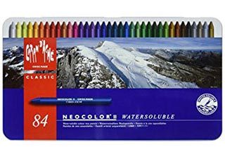 Caran d'Ache Neocolor II Crayon 84 Color Set